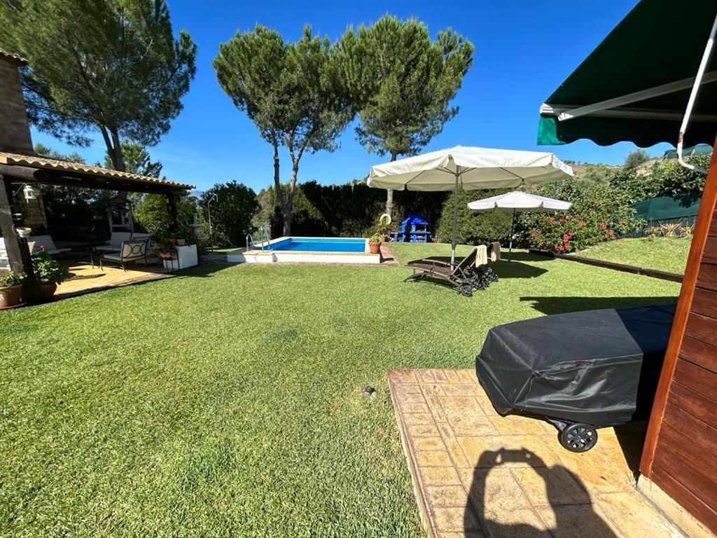 Casa Rural Cupiana Piscina privada Málaga Exterior foto