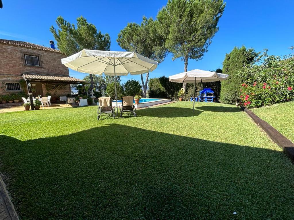 Casa Rural Cupiana Piscina privada Málaga Exterior foto